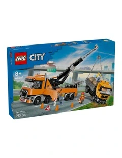 LEGO City Heavy-Duty Recovery Tow Truck With Crane 60467