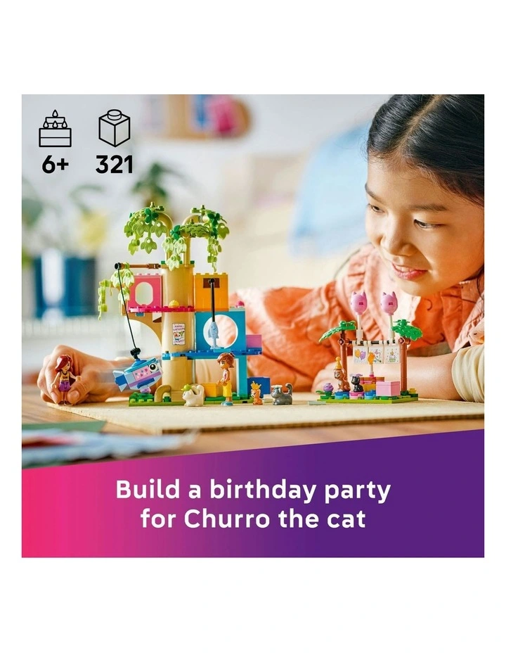 Friends Cat Birthday Party & Tree House 42666 image 2