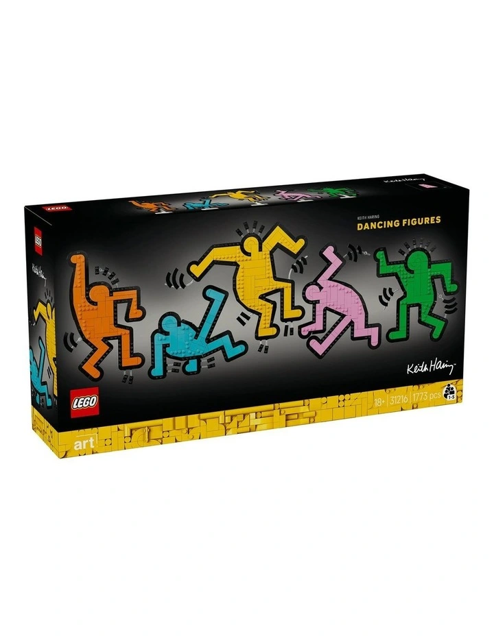 ART Keith Haring Dancing Figures 31216 image 1