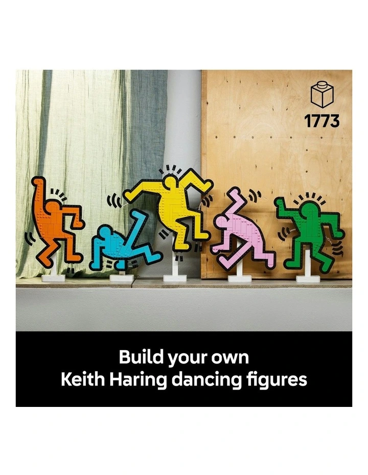 ART Keith Haring Dancing Figures 31216 image 2
