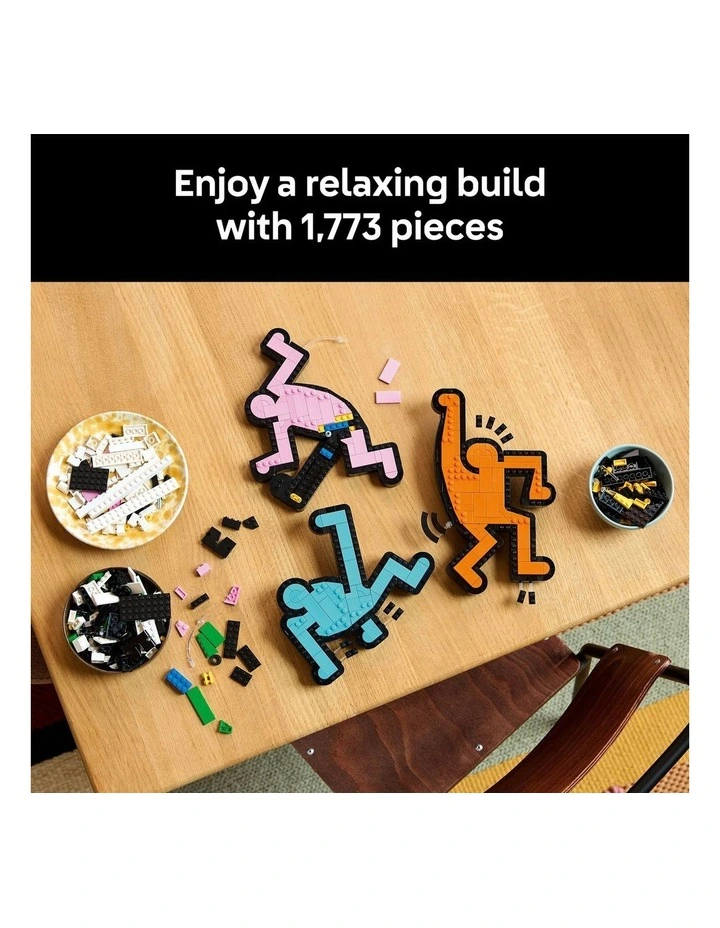 ART Keith Haring Dancing Figures 31216 image 3