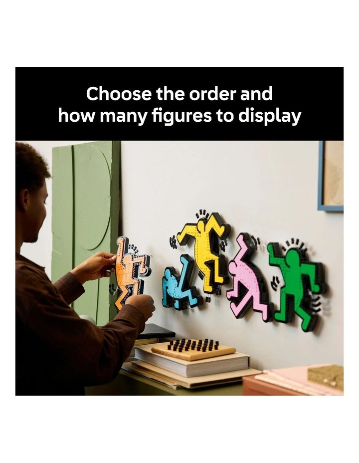 ART Keith Haring Dancing Figures 31216 image 4