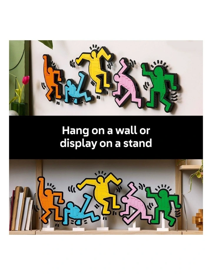 ART Keith Haring Dancing Figures 31216 image 6