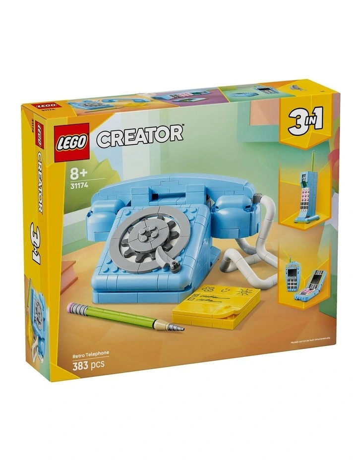 Creator 3in1 Retro Telephone 31174 image 1