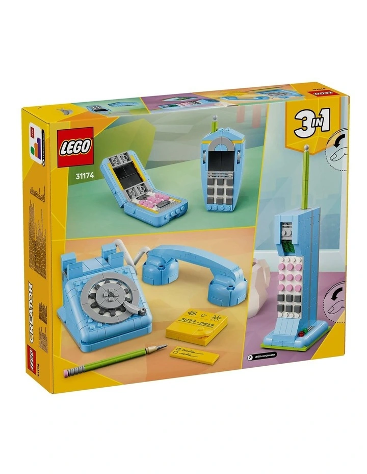 Creator 3in1 Retro Telephone 31174 image 7