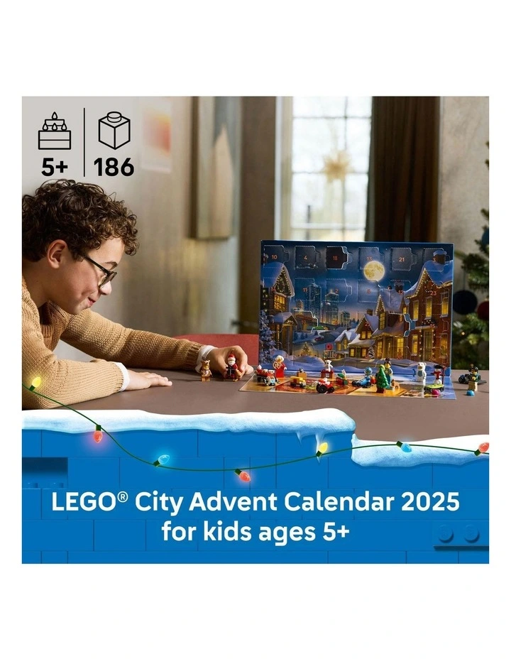 City Advent 2025 Calendar 60475 Building Kit image 2