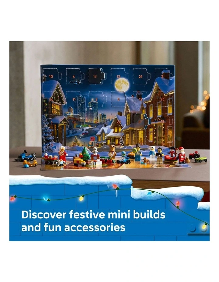 City Advent 2025 Calendar 60475 Building Kit image 3