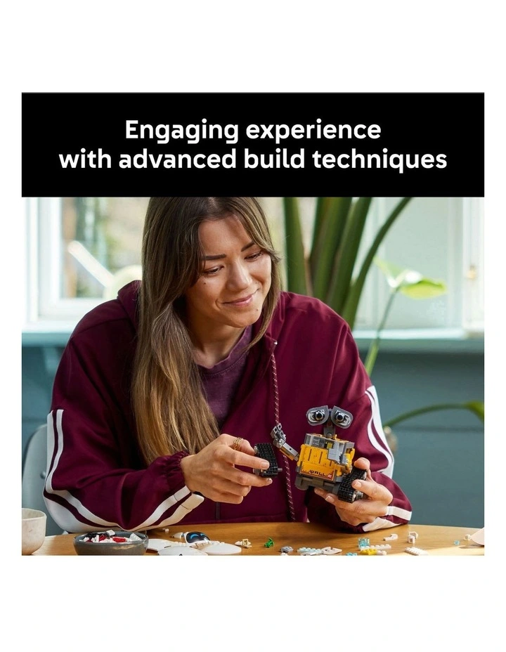 Disney Pixar 43279 Wall-E & Eve Building Kit image 3