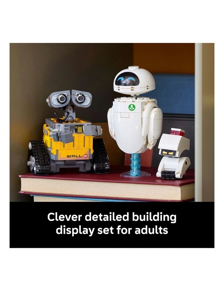 Disney Pixar 43279 Wall-E & Eve Building Kit image 6