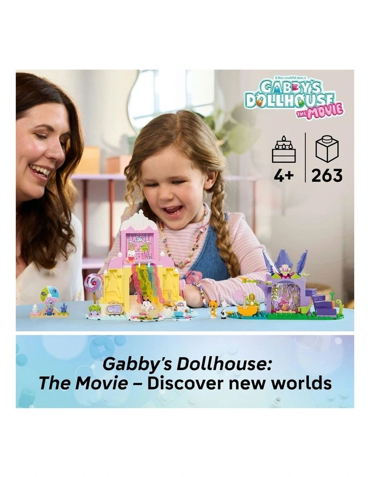 Gabby's Dollhouse Sweet Treat Mountain & Kitty Garden 11205 image 2