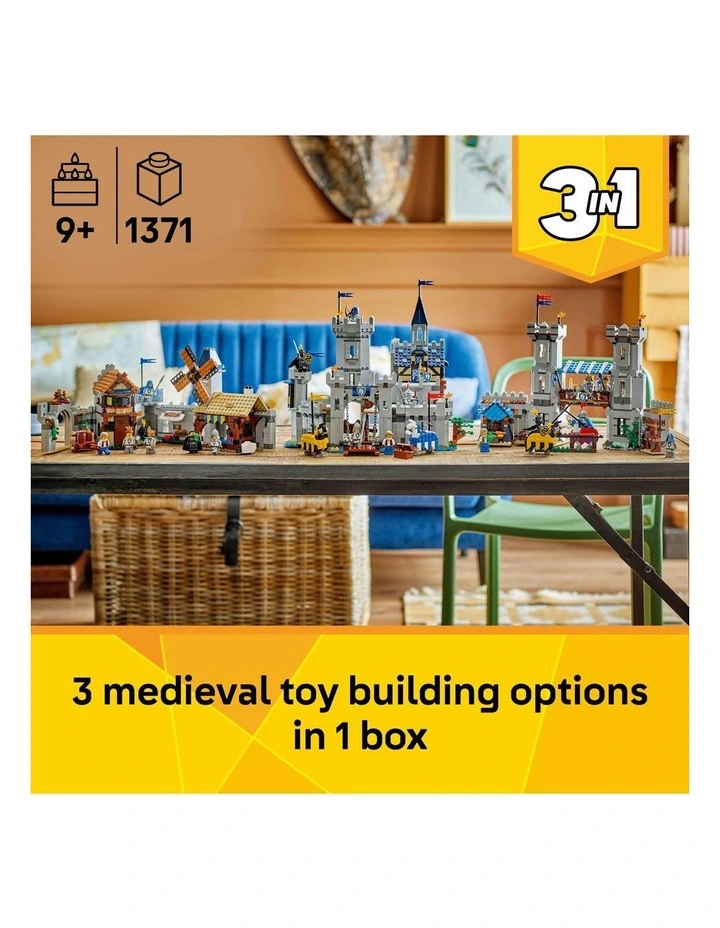 Creator 3in1 Medieval Horse Knight Castle 31168 image 2