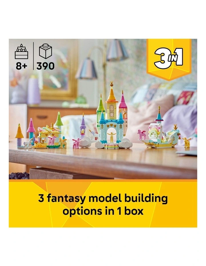 Creator 3in1 Unicorn Castle 31175 image 2