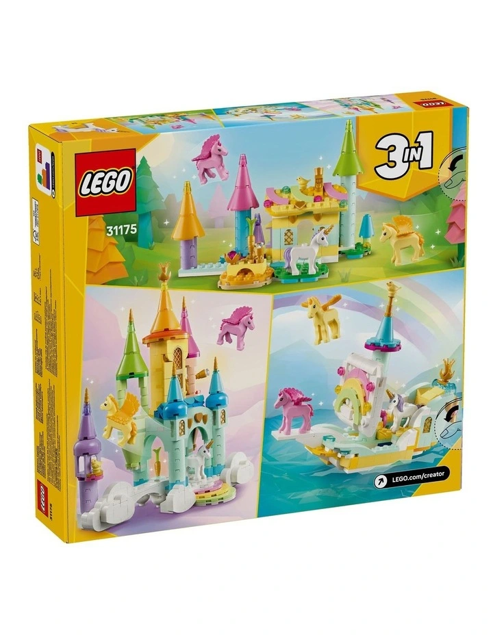 Creator 3in1 Unicorn Castle 31175 image 7
