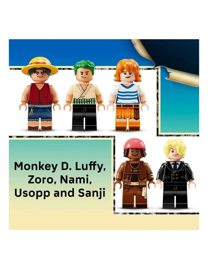 One Piece The Going Merry Pirate Ship 75639 image 5