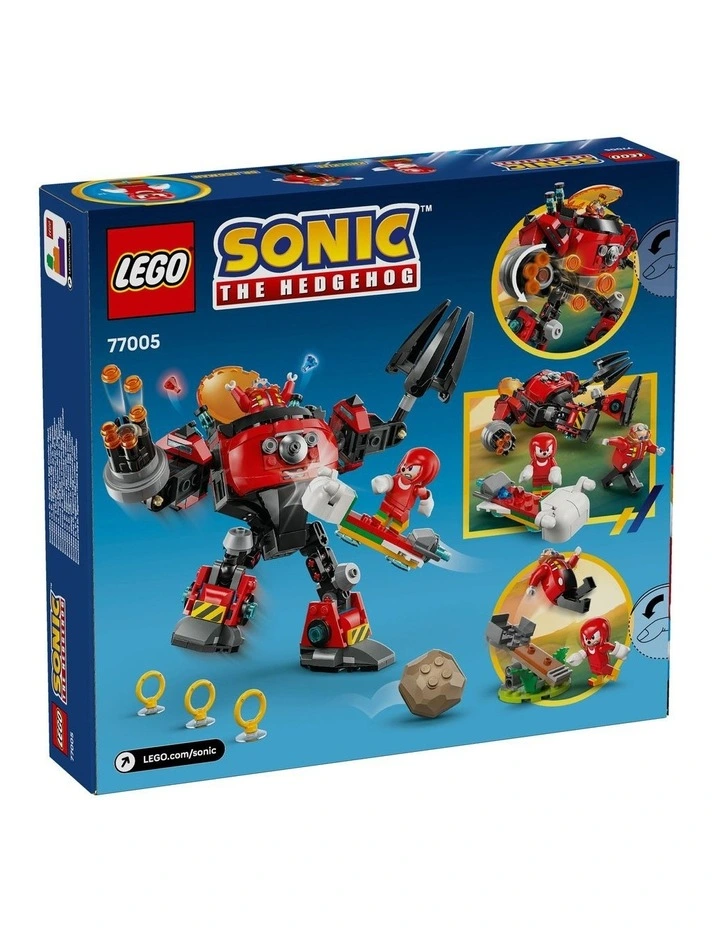 Sonic The Hedgehog Knuckles vs. Dr. Eggman Egg Crusher Mech 77005 image 7