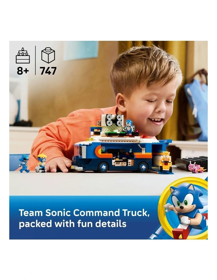 Sonic the Hedgehog Team Sonic Command Truck 77006 image 2