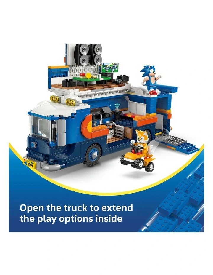 Sonic the Hedgehog Team Sonic Command Truck 77006 image 5