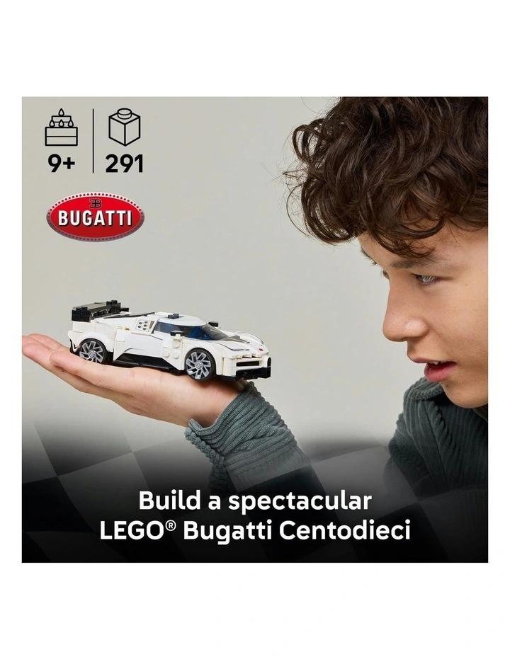 Speed Champions Bugatti Centodieci Hyper 77240 Sports Car image 2