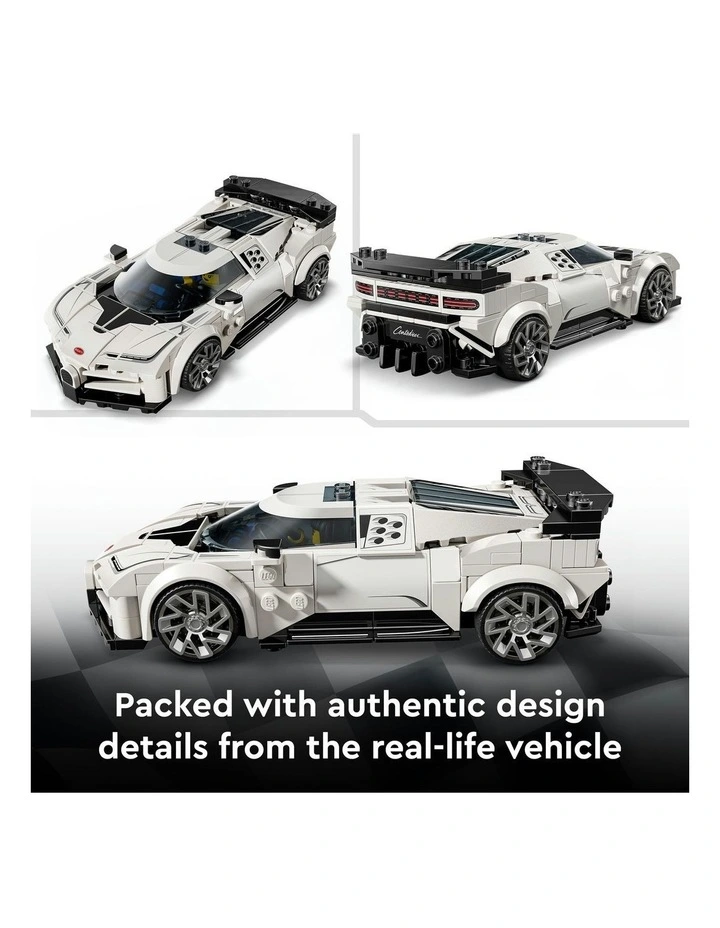 Speed Champions Bugatti Centodieci Hyper 77240 Sports Car image 4