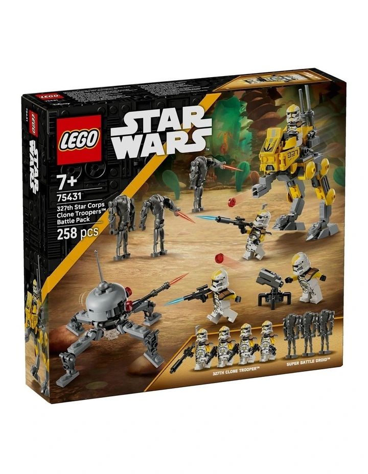 Star Wars 327th Star Corps Clone Troopers Battle Pack image 1
