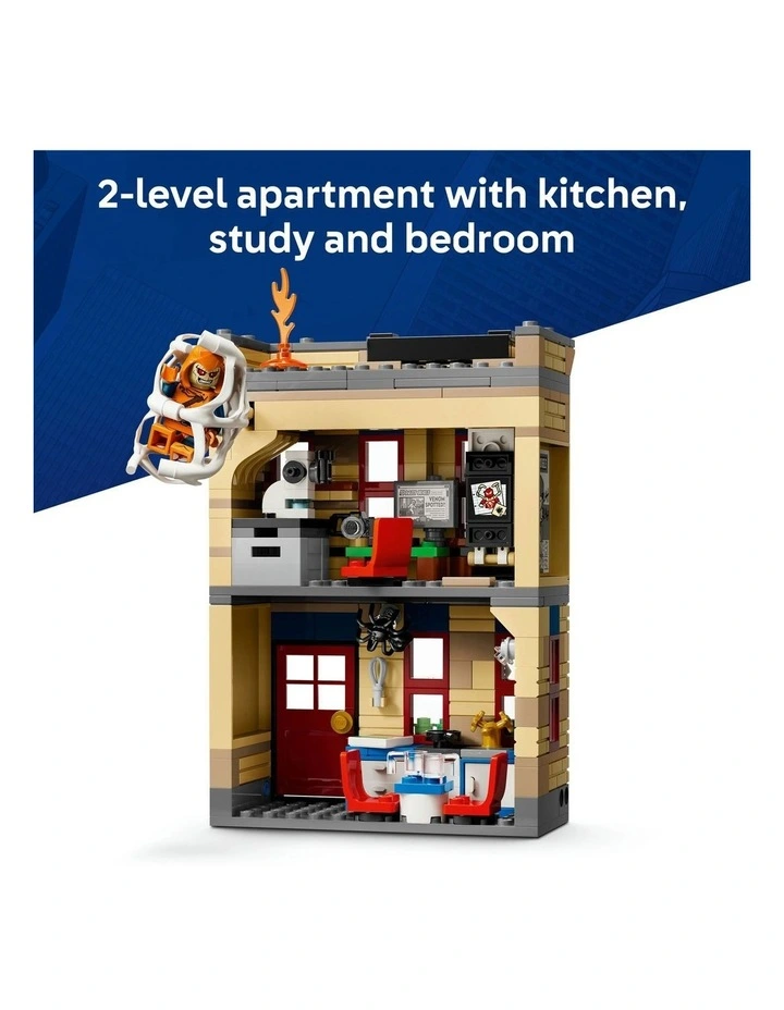Super Heroes Marvel Peter Parkers Apartment 76317 Toy image 3