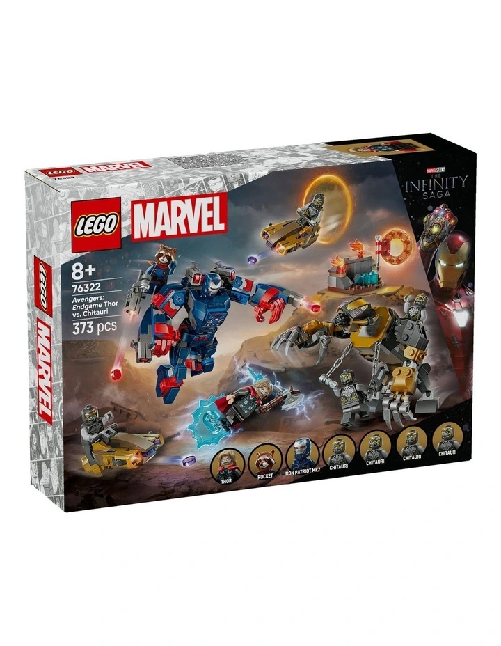 Super Heroes Marvel Avengers: Endgame Thor vs. Chitauri 76322 Toy image 1