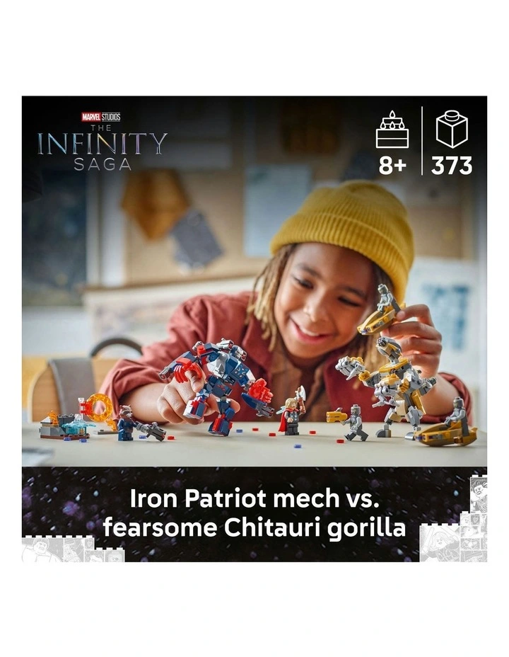 Super Heroes Marvel Avengers: Endgame Thor vs. Chitauri 76322 Toy image 2