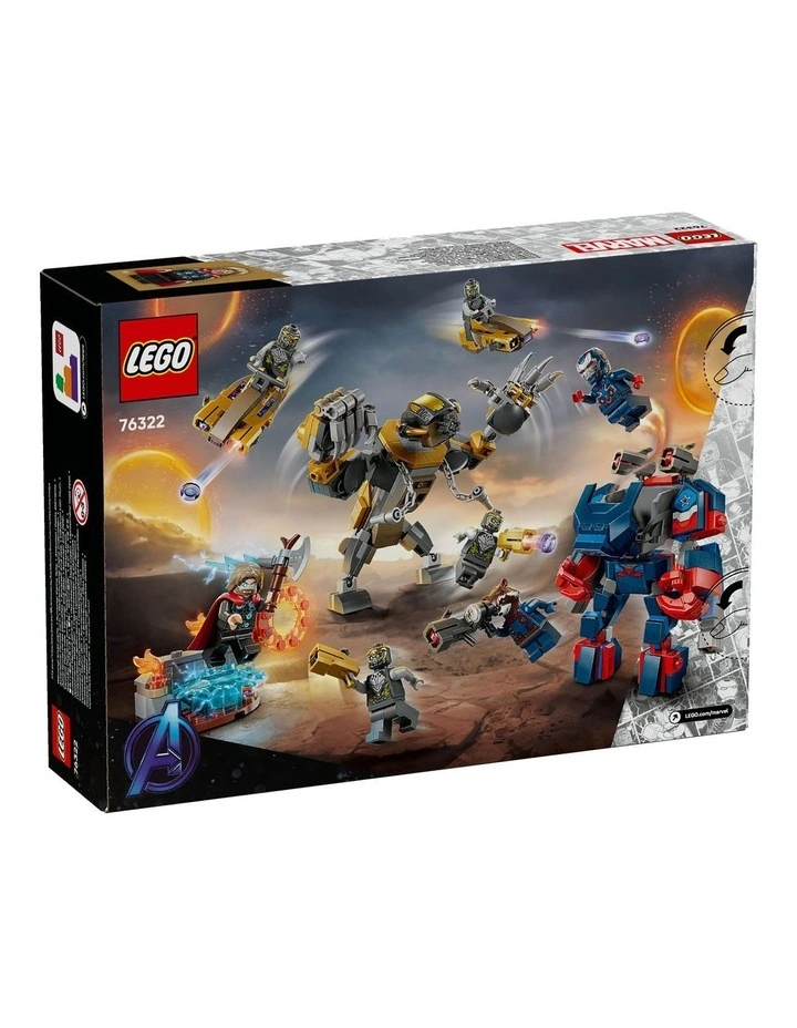 Super Heroes Marvel Avengers: Endgame Thor vs. Chitauri 76322 Toy image 7
