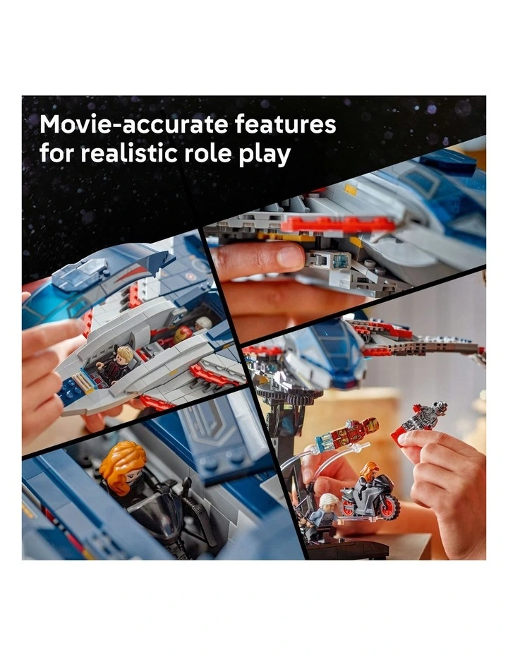 Super Heroes Marvel Avengers: Age of Ultron Quinjet 76325 Toy image 3