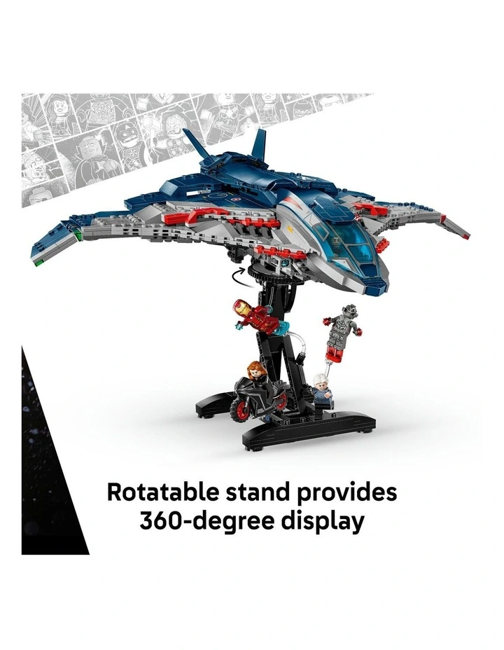 Super Heroes Marvel Avengers: Age of Ultron Quinjet 76325 Toy image 5