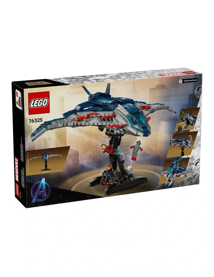 Super Heroes Marvel Avengers: Age of Ultron Quinjet 76325 Toy image 7