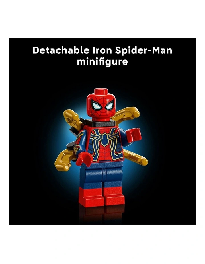 Super Heroes Marvel Iron Spider-Man Bust 76326 Toy image 5