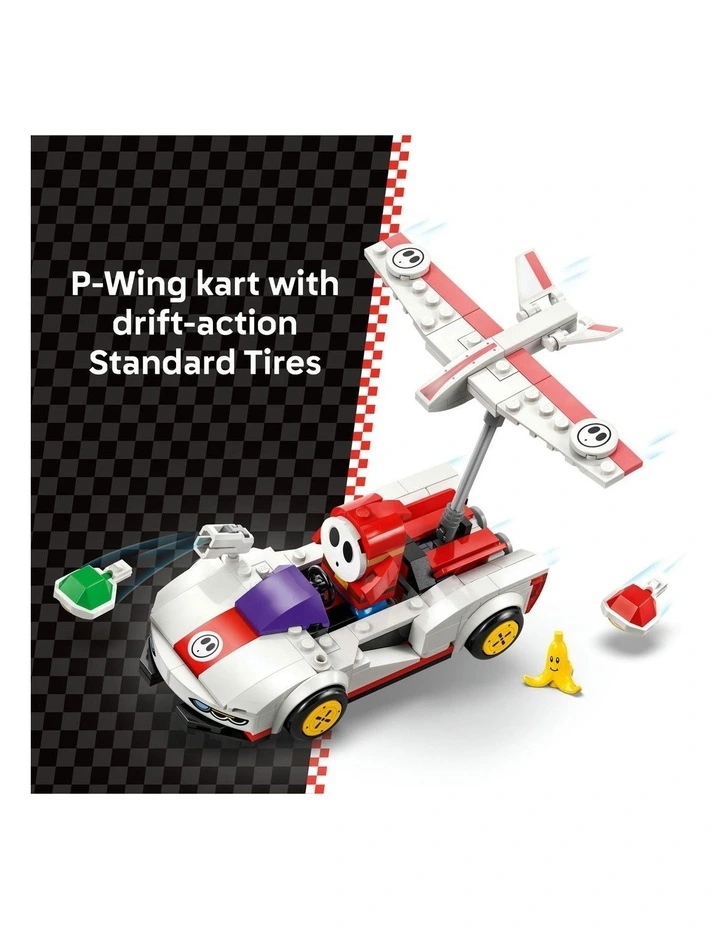 Super Mario Mario Kart Shy Guy & P-Wing 72045 image 3