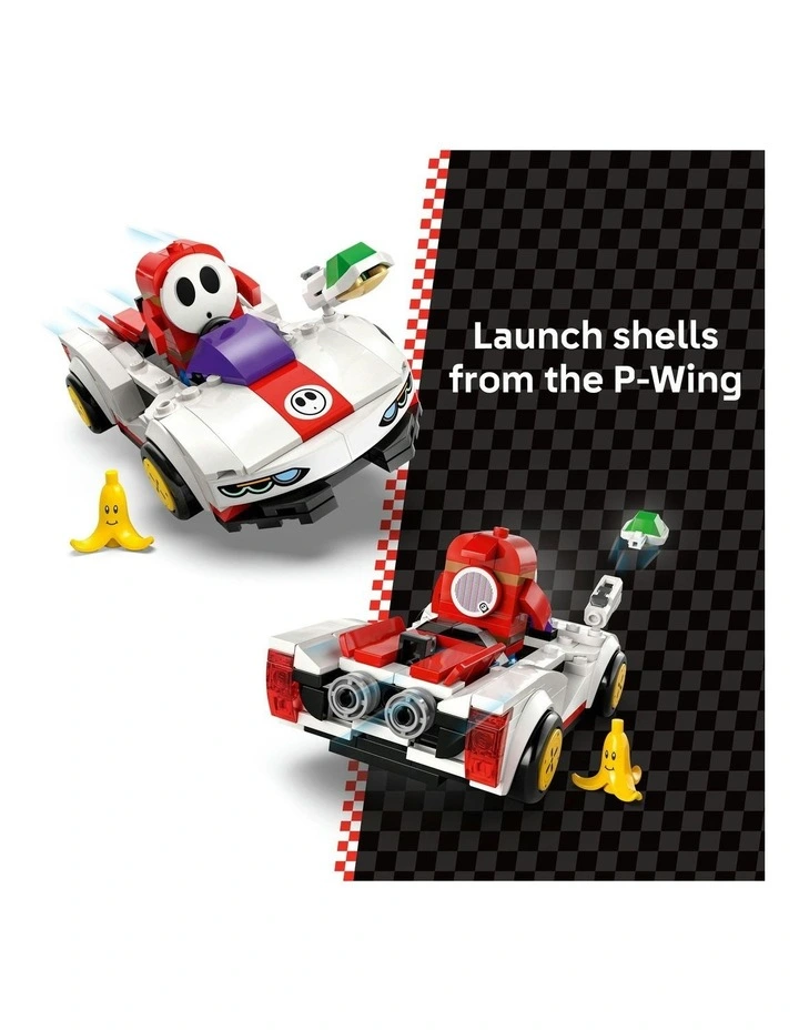 Super Mario Mario Kart Shy Guy & P-Wing 72045 image 4