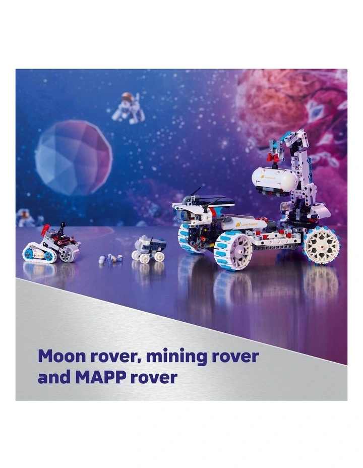 Technic Lunar Outpost Moon Rover Space Vehicle 42211 image 3