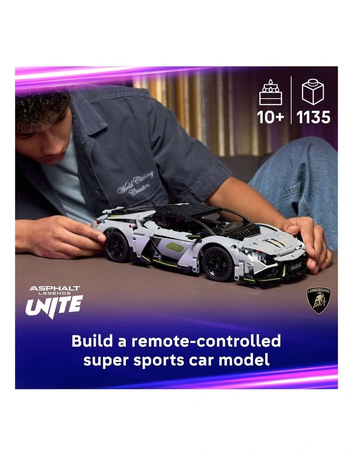 Technic Lamborghini Revuelto Super Sports Car 42214 image 2