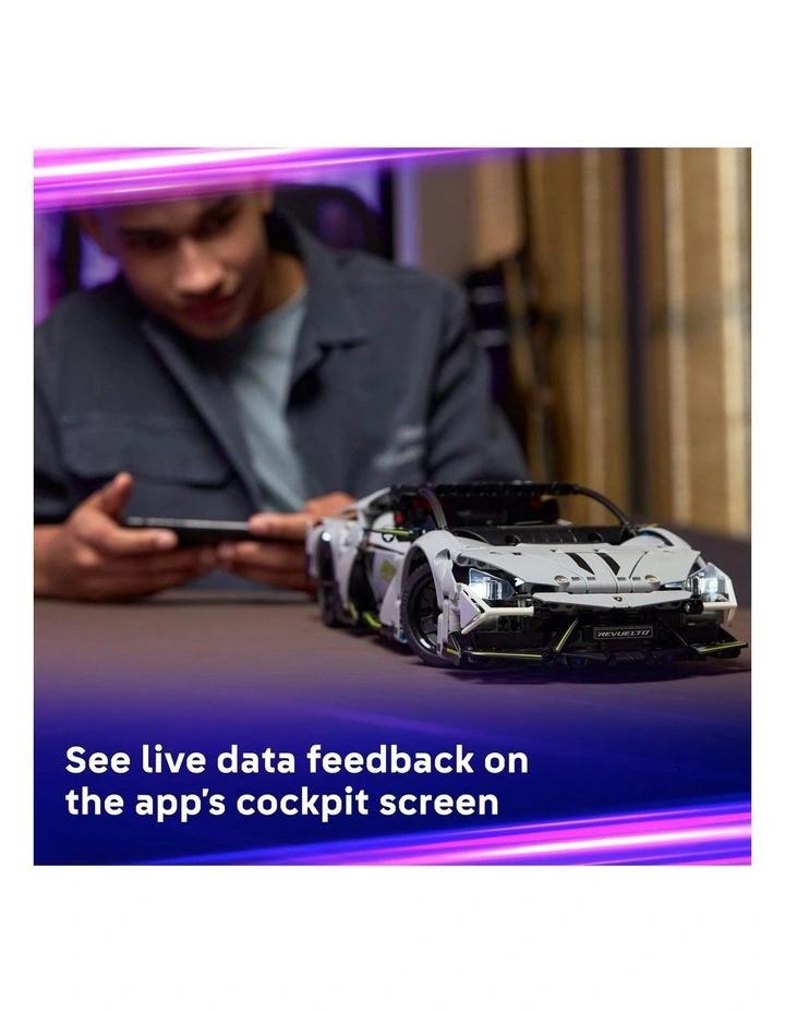 Technic Lamborghini Revuelto Super Sports Car 42214 image 5
