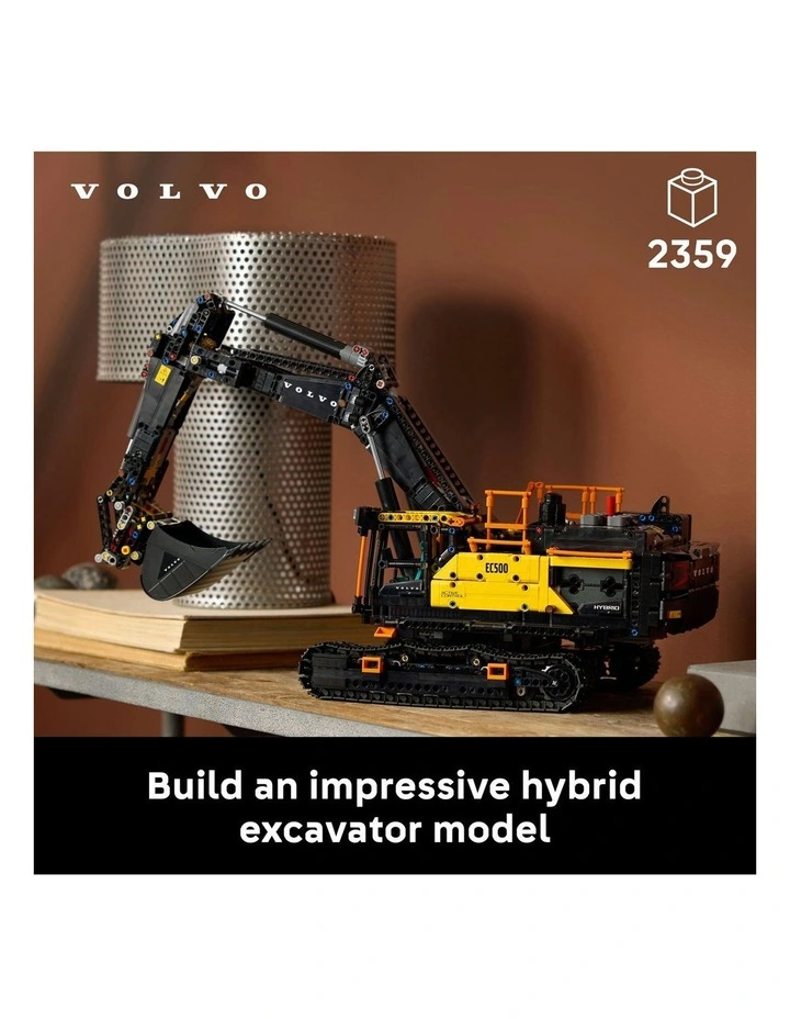 Technic Volvo EC500 Hybrid Excavator 42215 image 2