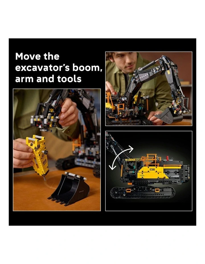 Technic Volvo EC500 Hybrid Excavator 42215 image 5