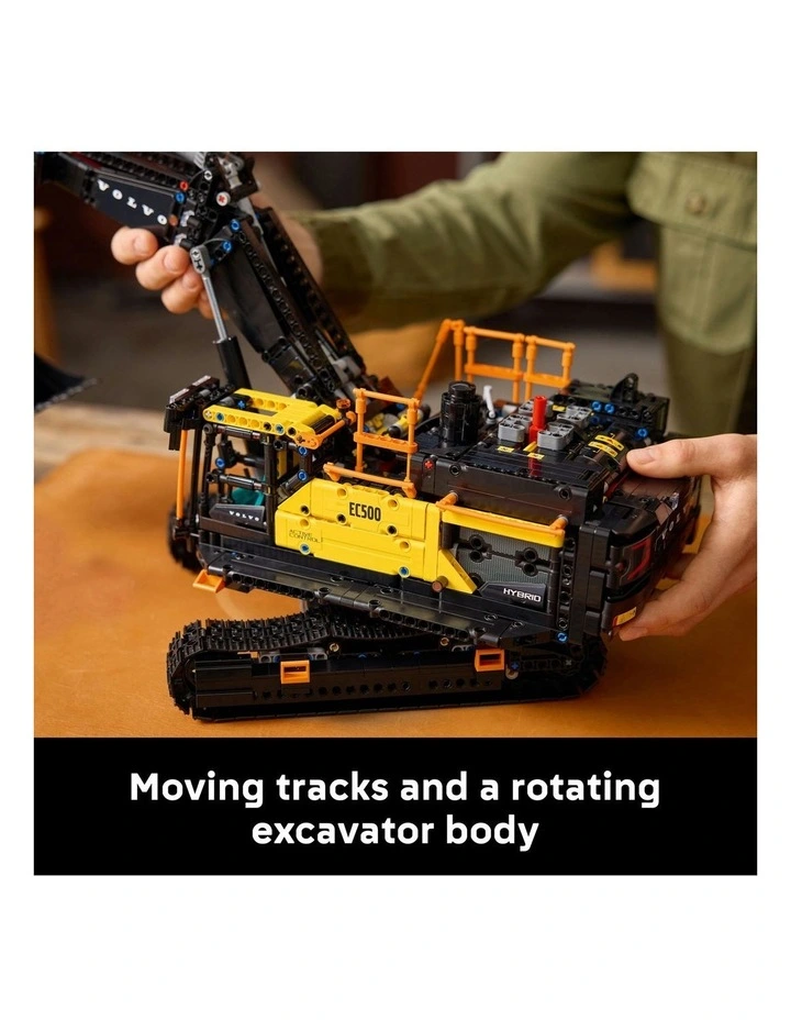 Technic Volvo EC500 Hybrid Excavator 42215 image 6