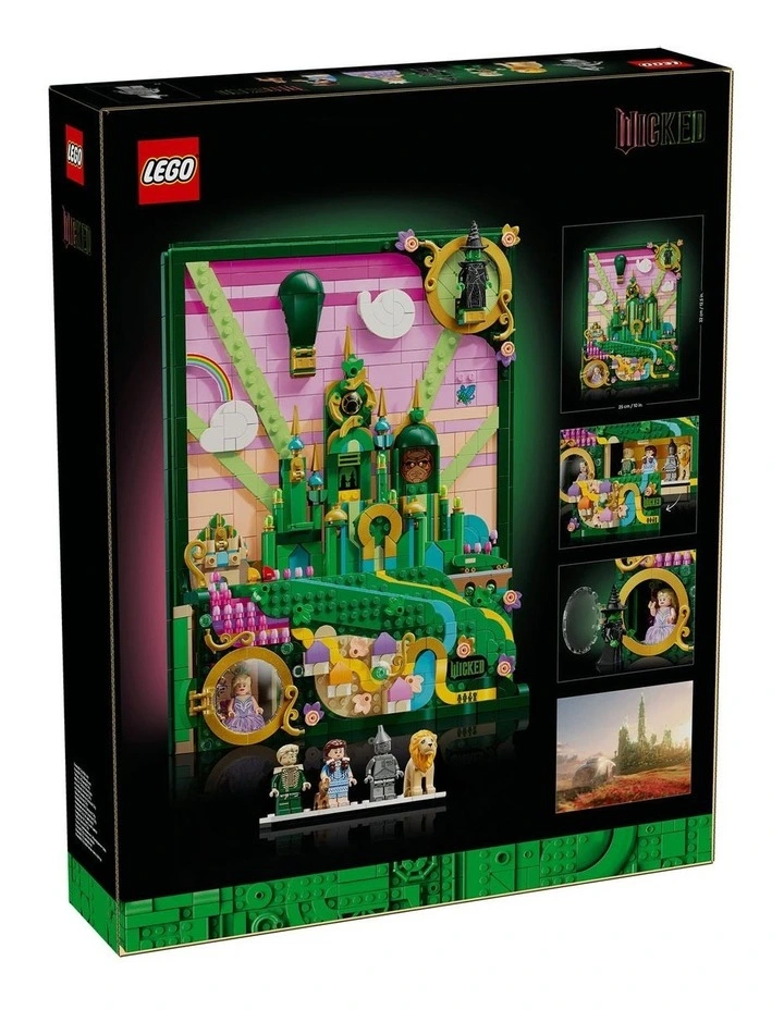 Wicked Emerald City 75685 Wall Art Set image 7