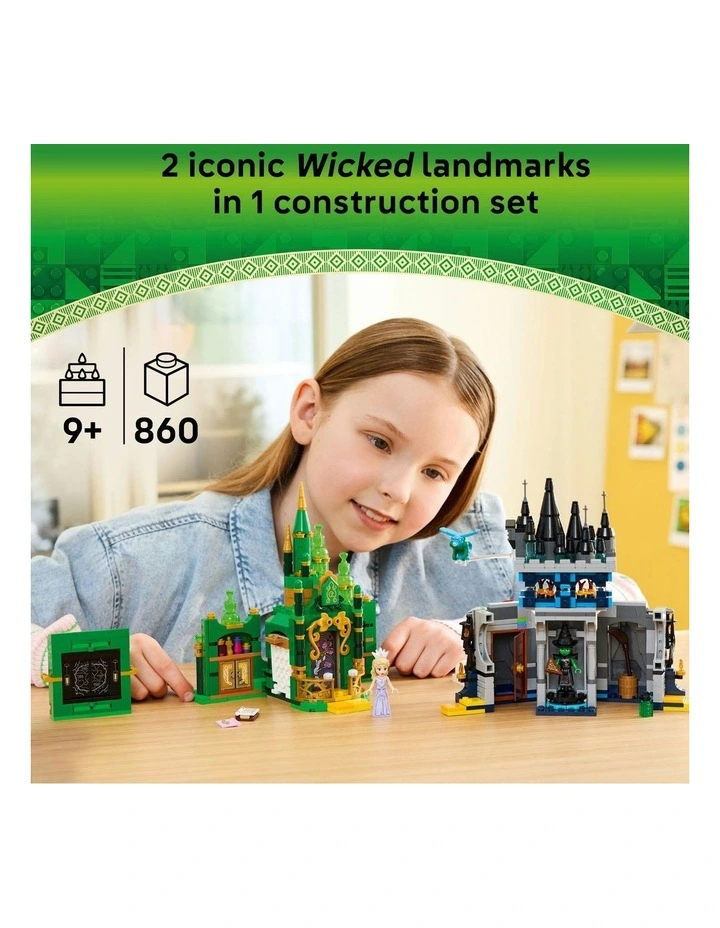 Wicked Emerald City & Kiamo Ko Castle 75689 Building Toy image 2