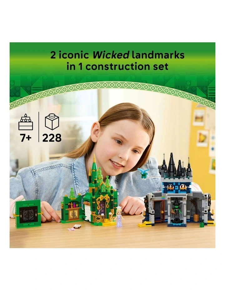 Wicked Emerald City & Kiamo Ko Castle 75689 Building Toy image 2