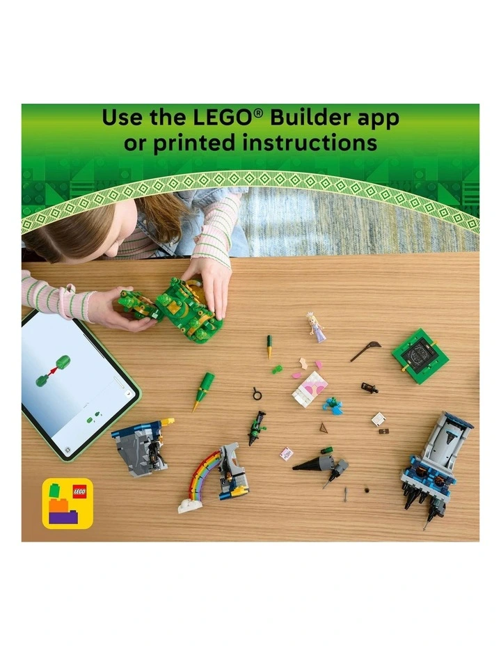 Wicked Emerald City & Kiamo Ko Castle 75689 Building Toy image 6