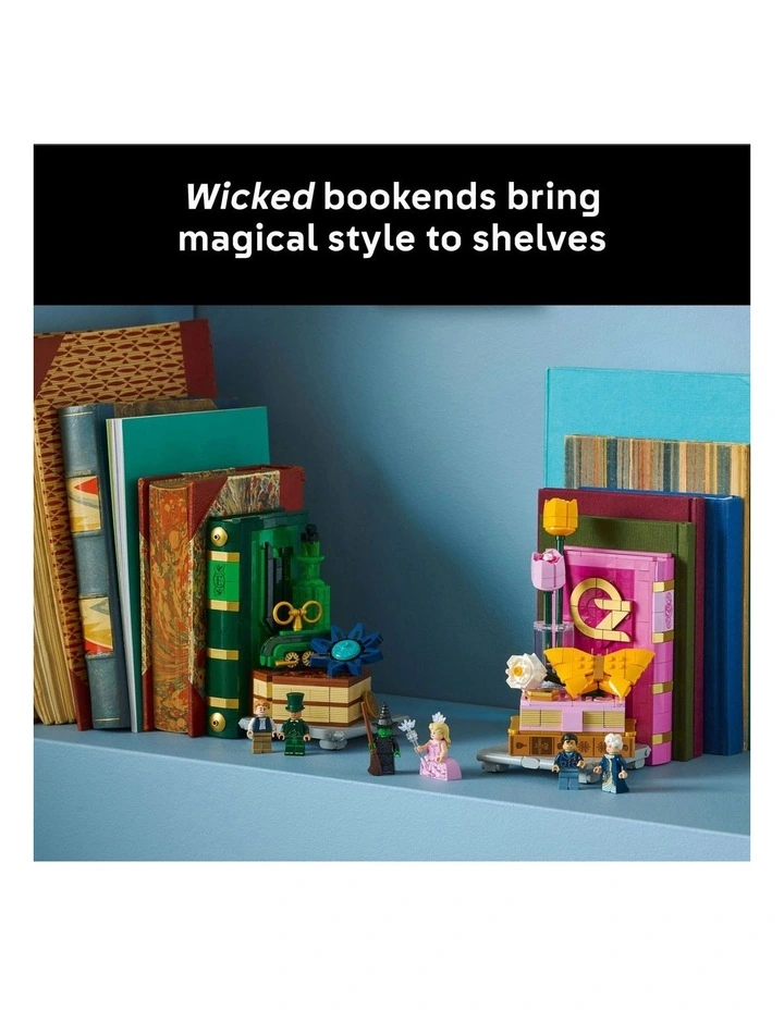 Wicked Glinda & Elphaba 75691 Bookends image 6