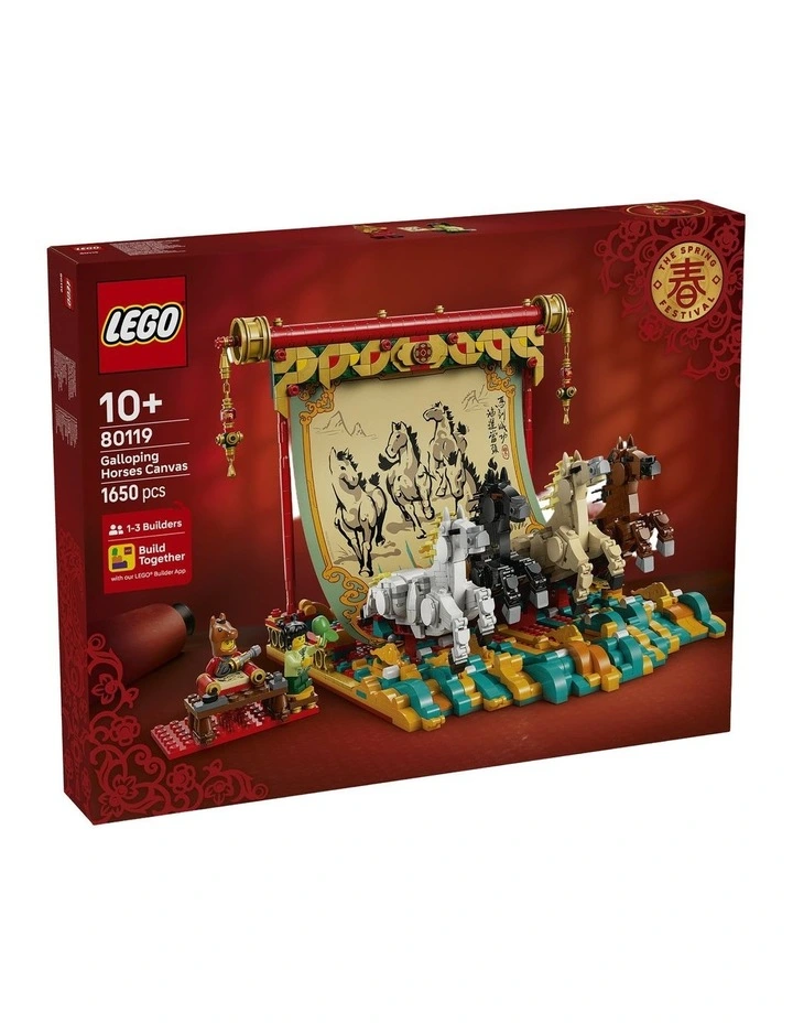 Chinese Festivals Galloping Horses Canvas 80119 image 1