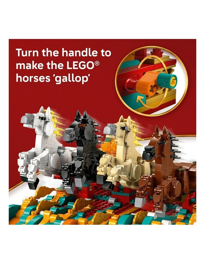 Chinese Festivals Galloping Horses Canvas 80119 image 5