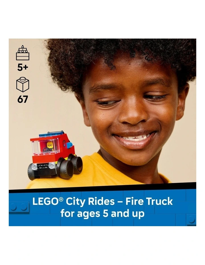 City Rides Fire Engine 60482 image 2