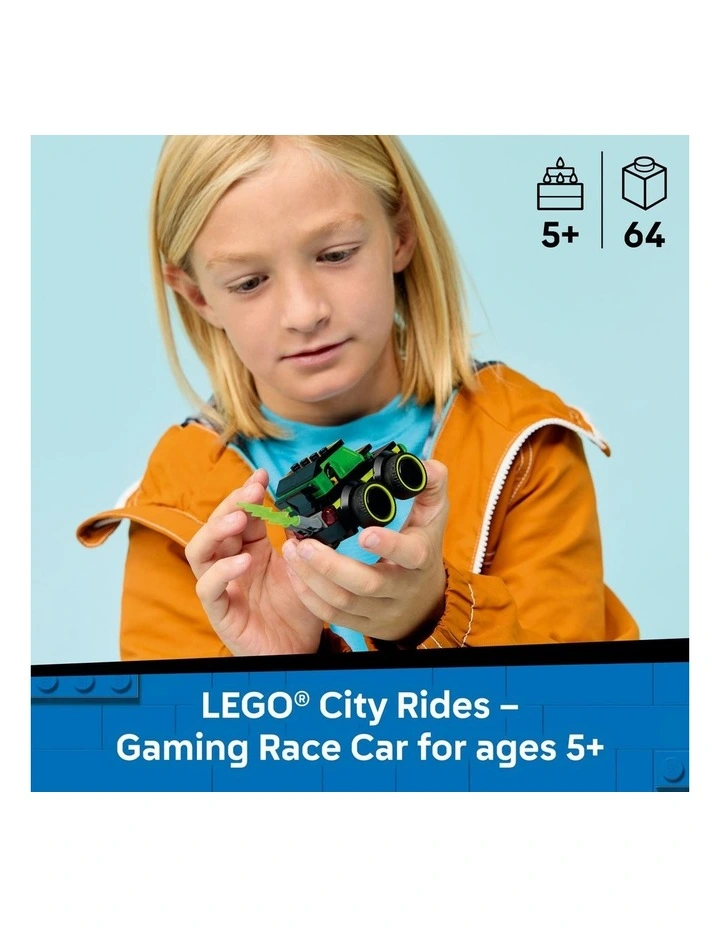 City Rides Gaming Race Car 60484 image 2