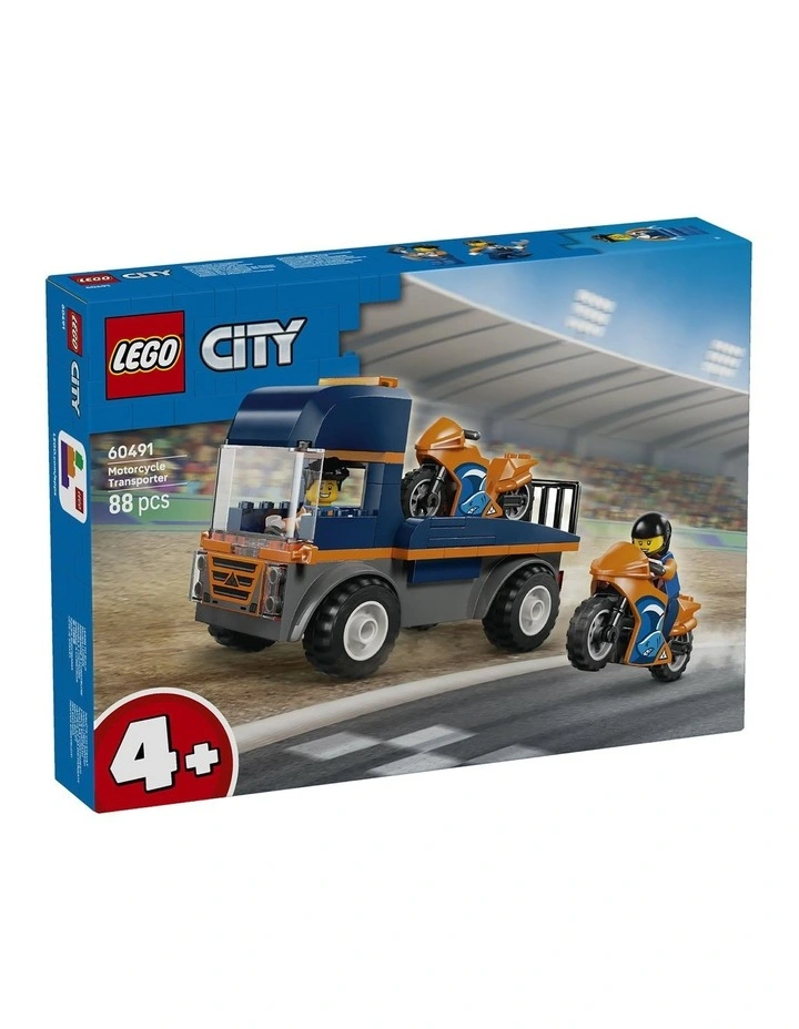City Motorcycle Transporter 60491 image 1